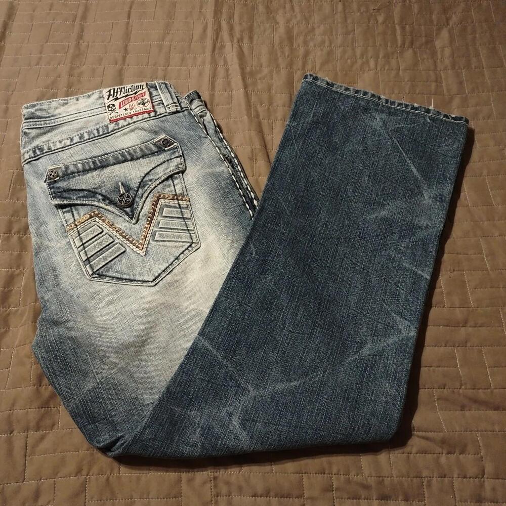 Y2k Affliction Denim Jeans Only